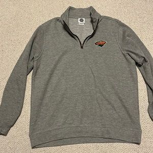 MN Wild quarter zip - barely worn, like new!